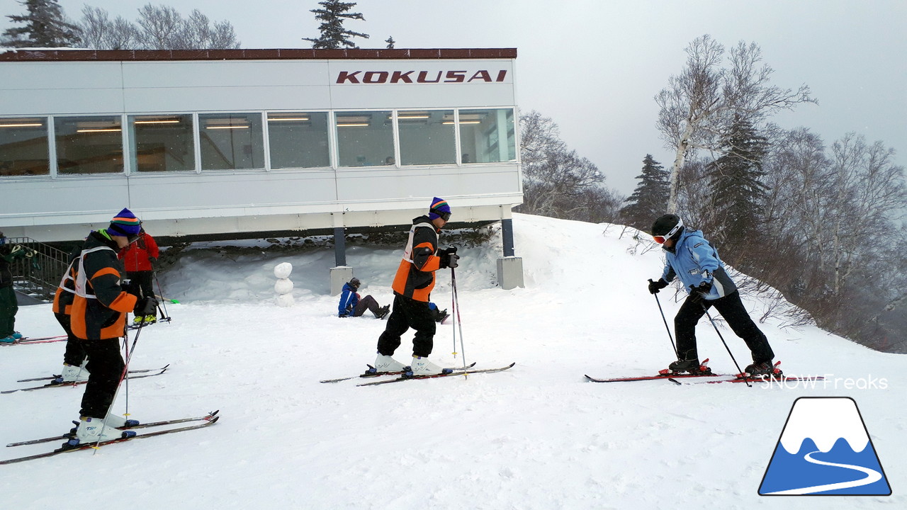 札幌国際スキー場。いよいよ厳冬期へ突入へ。冬が本気を出して来ましたよ♪